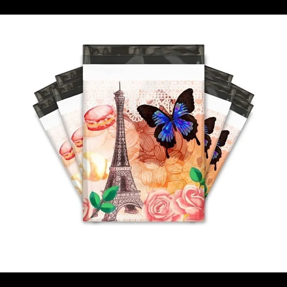 Poly mailers MIX 10x13 plus bubble 6x9 35 stickers